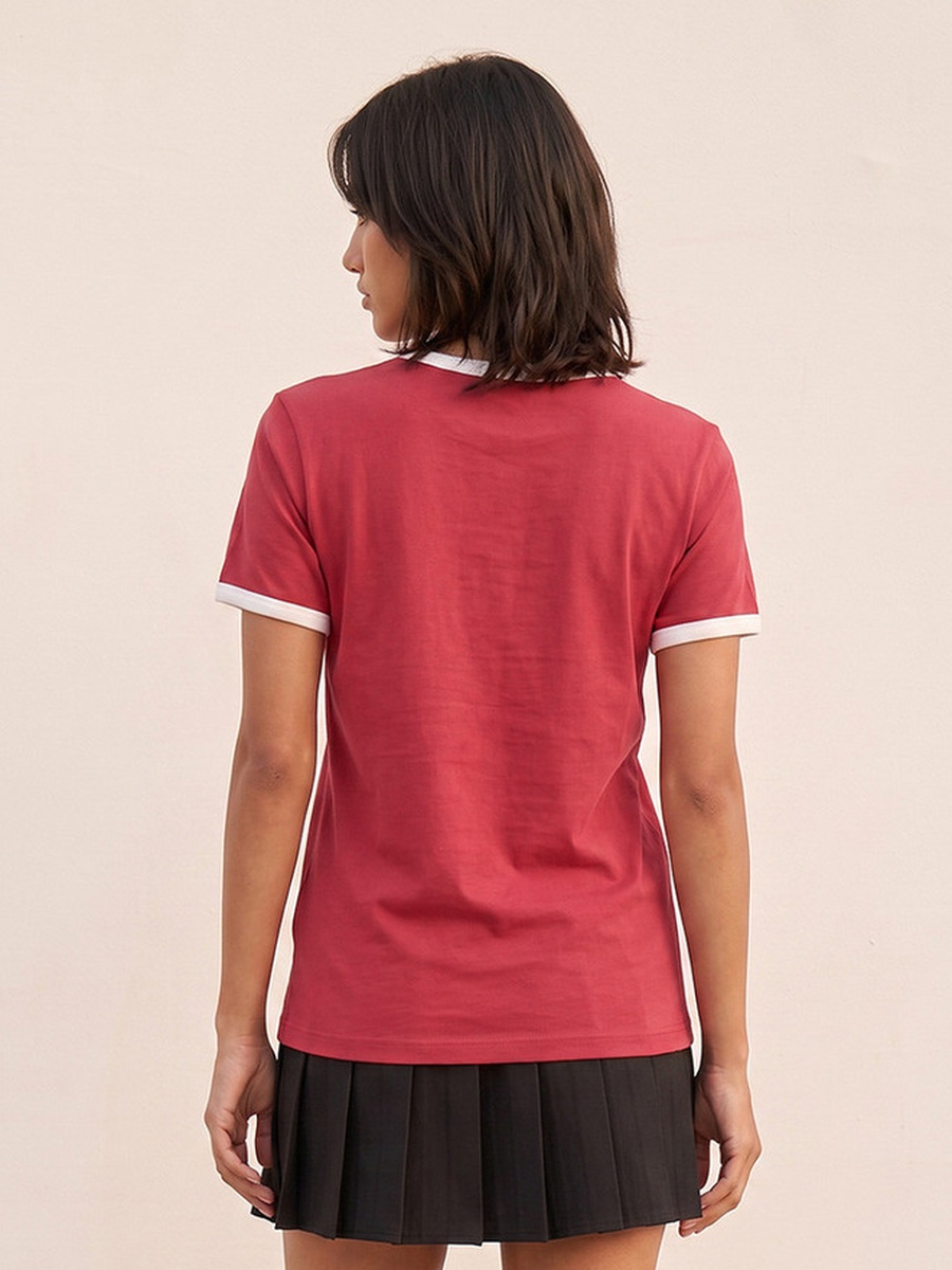 Relaxed Fit Cotton T-Shirt with Logo Print