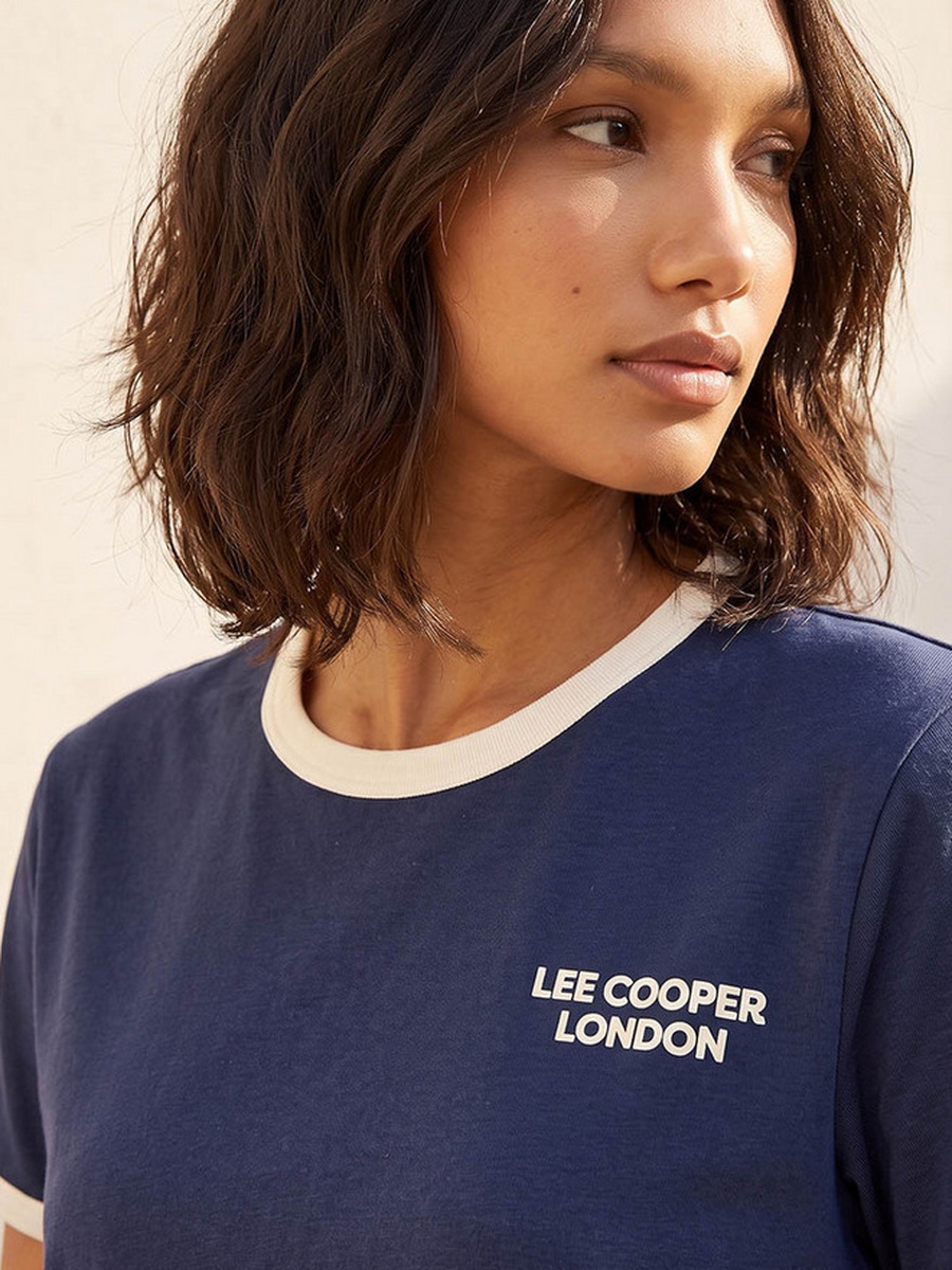 Relaxed Fit Cotton T-Shirt with Logo Print