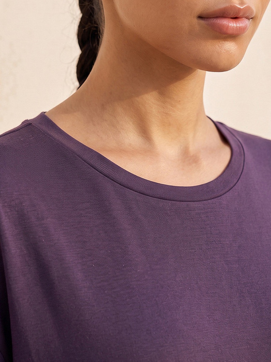 2 Way Stretch Boxy T-Shirt