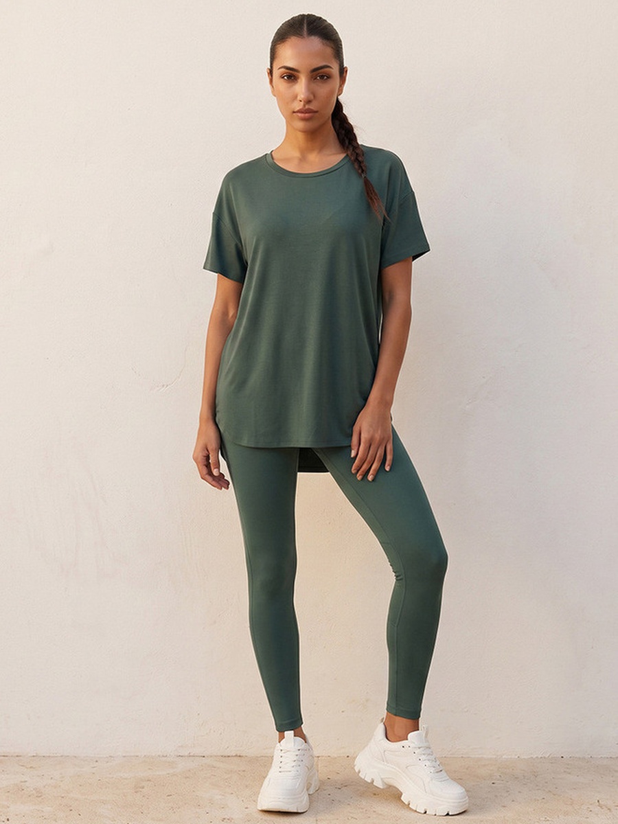 2 Way Stretch Boxy T-Shirt