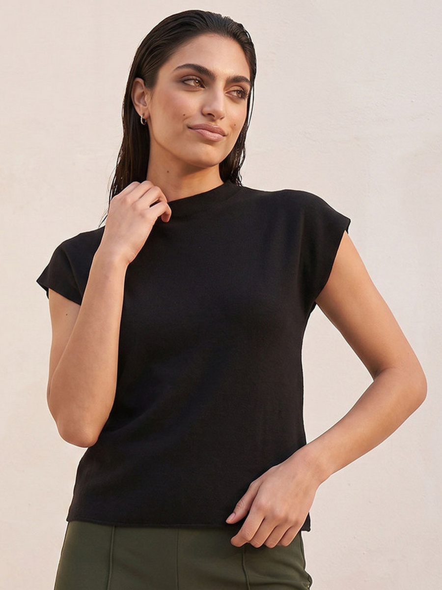 Top with Extended Sleeves