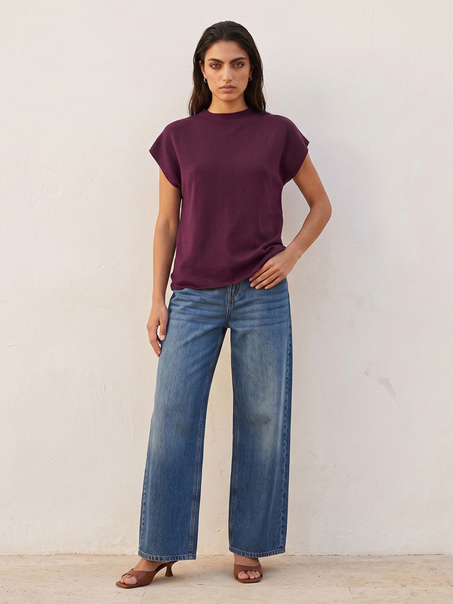 Top with Extended Sleeves