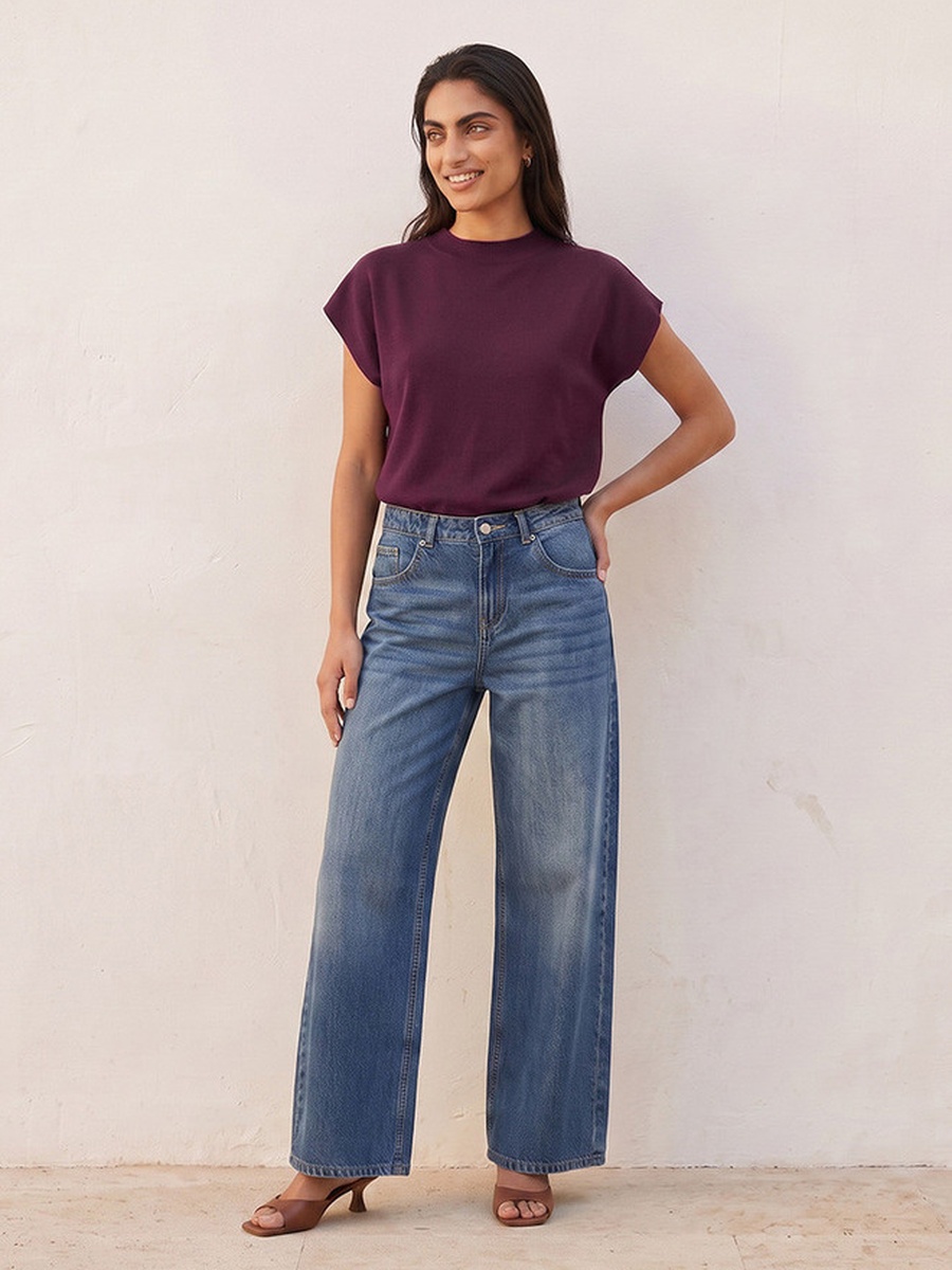 Top with Extended Sleeves