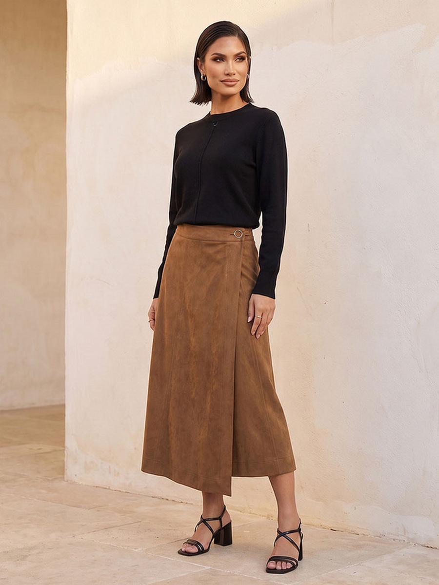 Textured Crew Neck Sweater