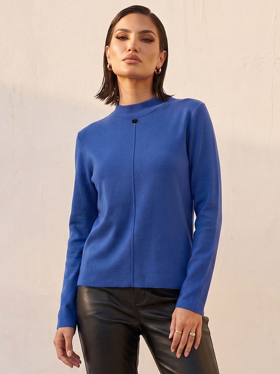 Textured Crew Neck Sweater