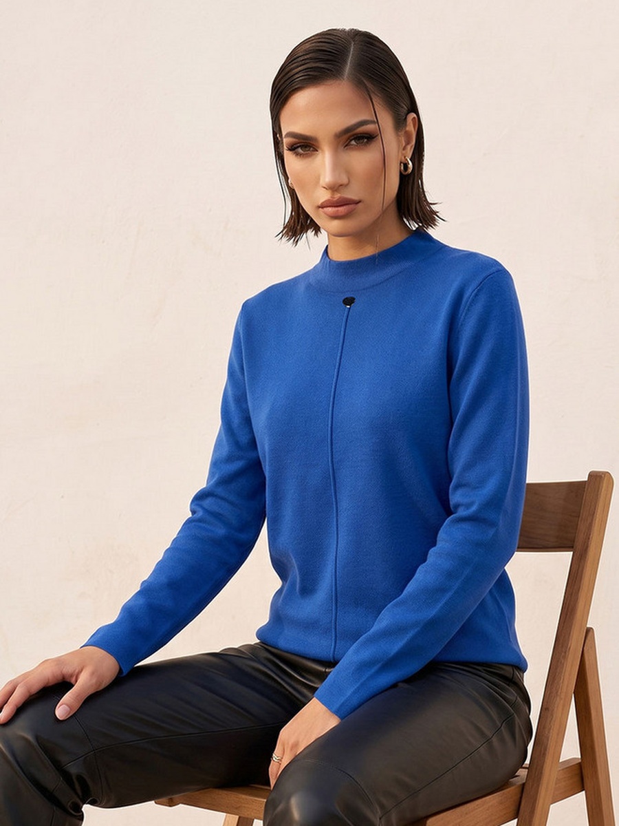 Textured Crew Neck Sweater