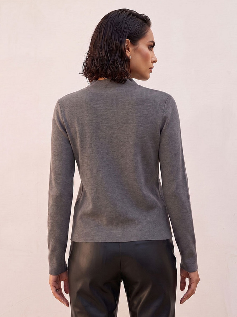 Textured Crew Neck Sweater