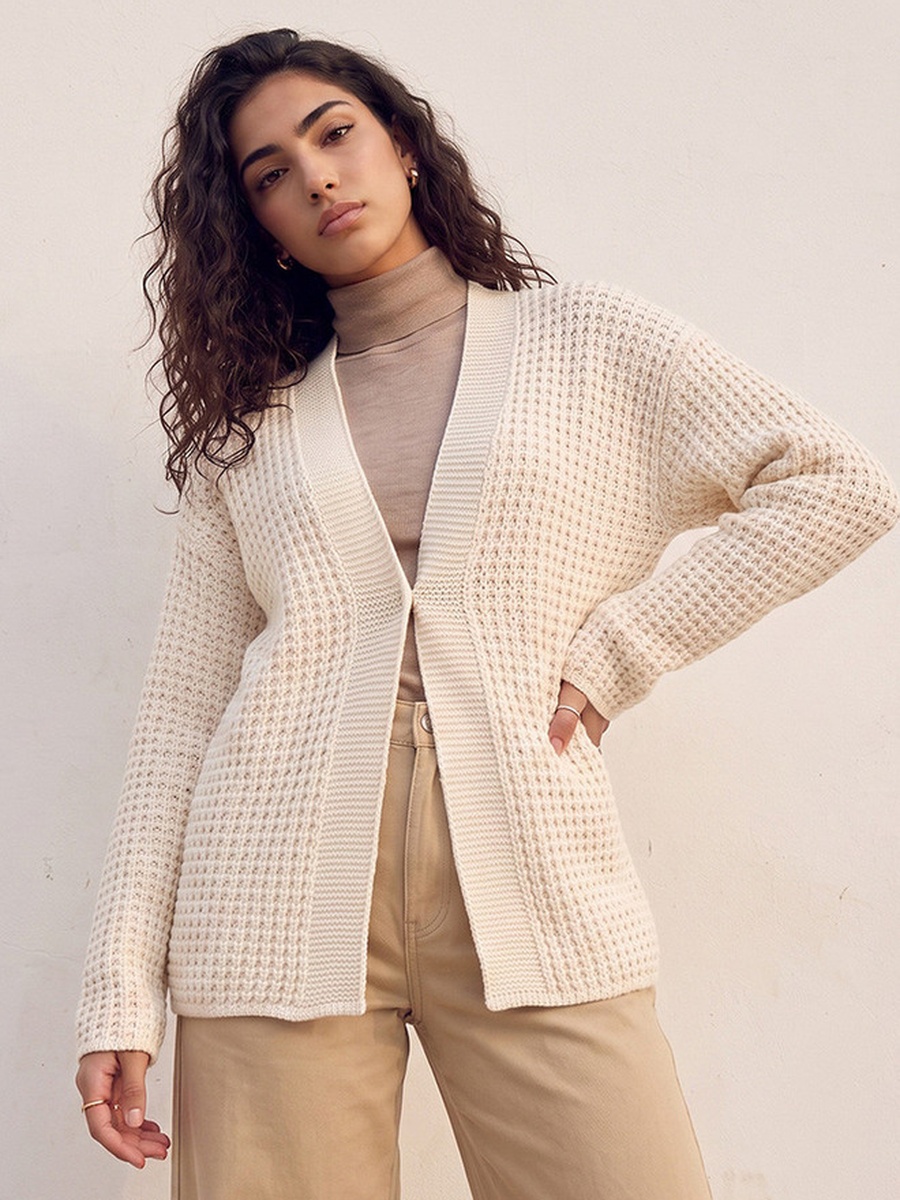 Textured Cardigan
