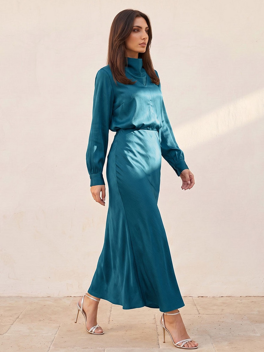 Maxi A-Line Skirt