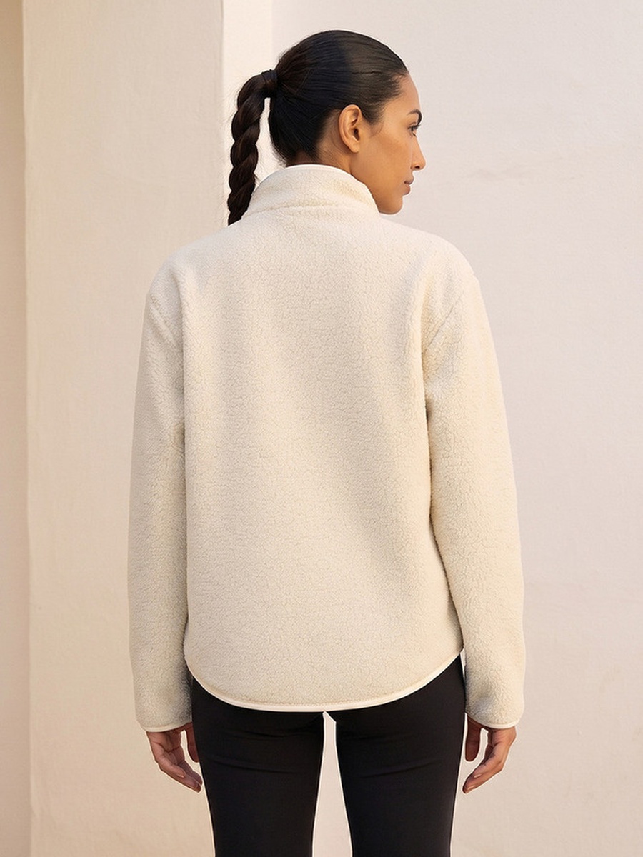 Textured Sherpa Jacket