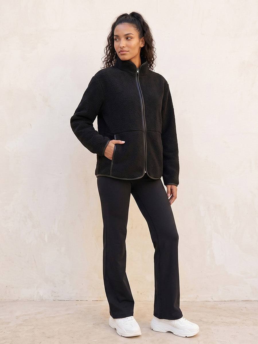 Textured Sherpa Jacket