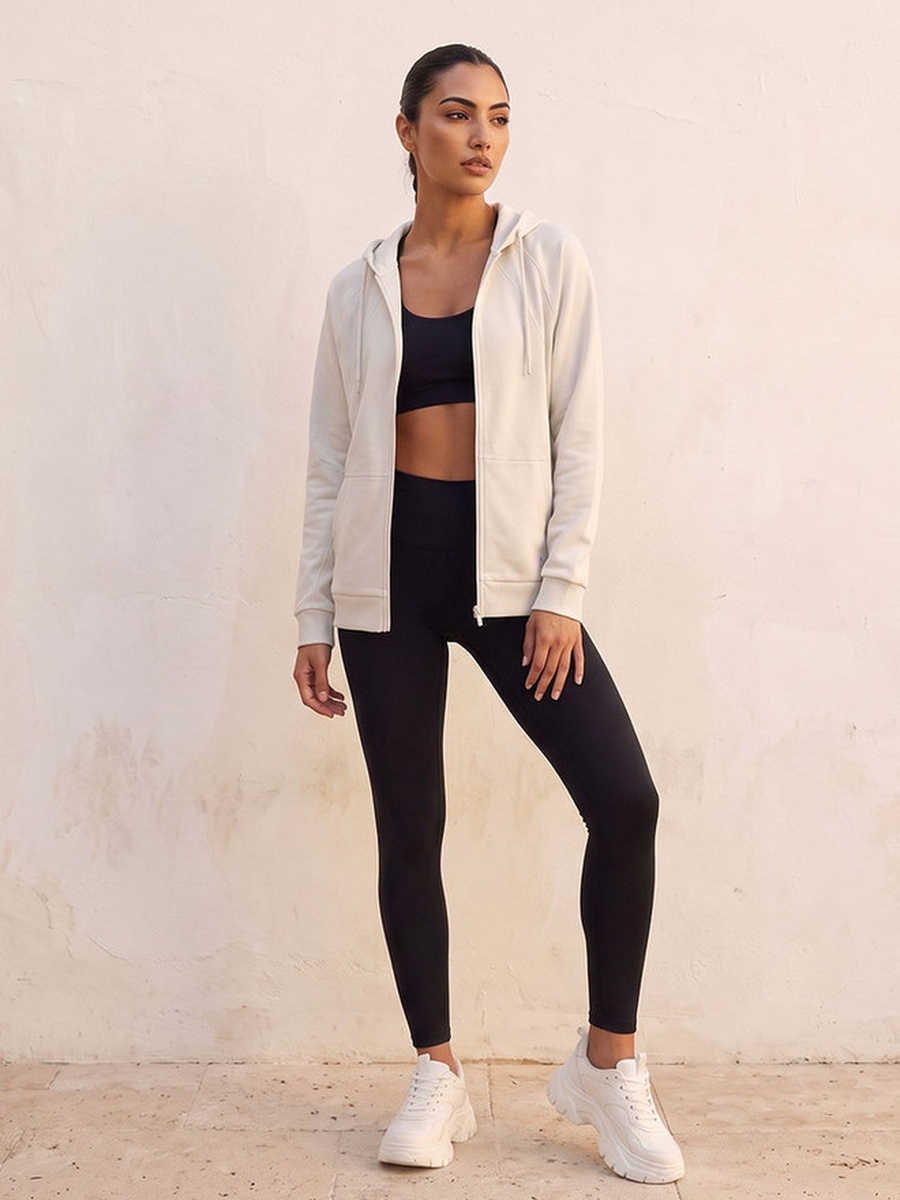 2 Way Stretch Hooded Jacket
