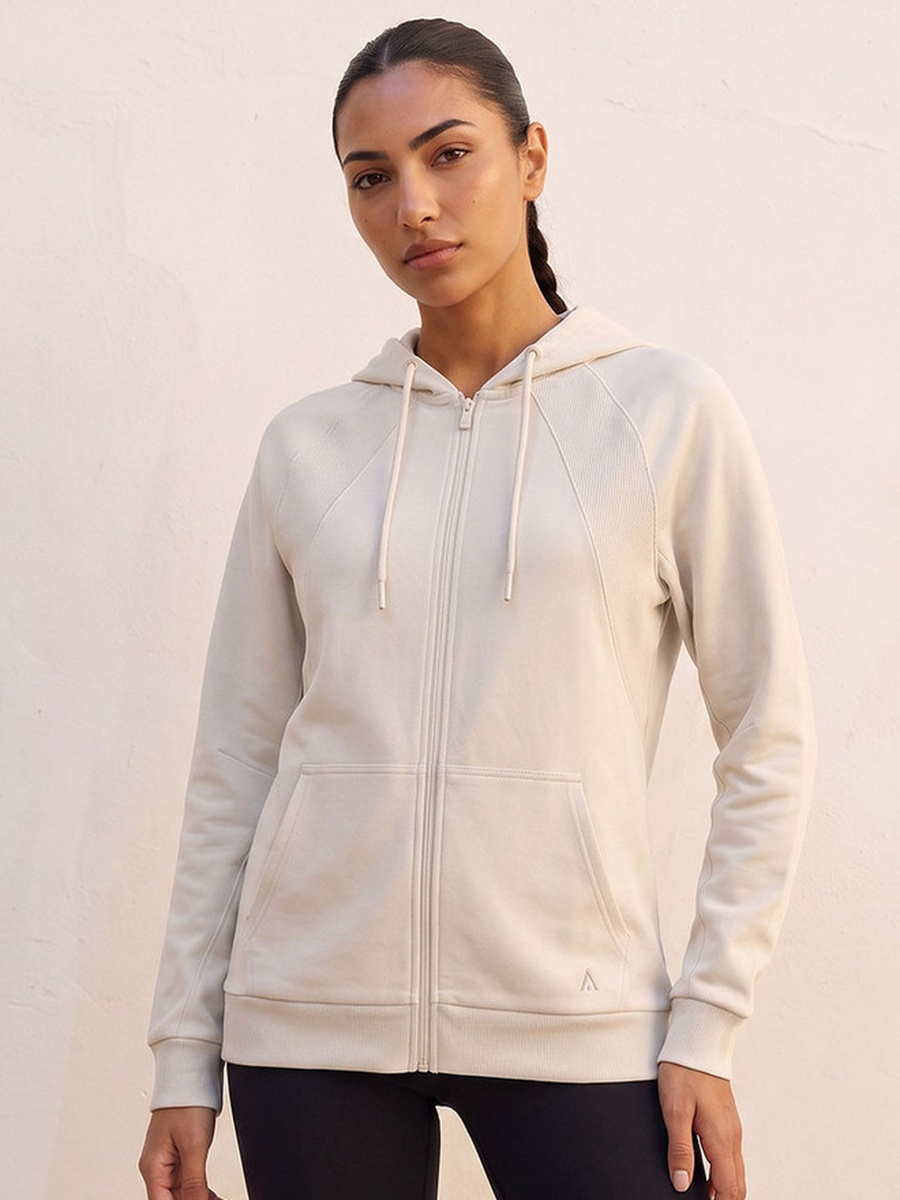 2 Way Stretch Hooded Jacket