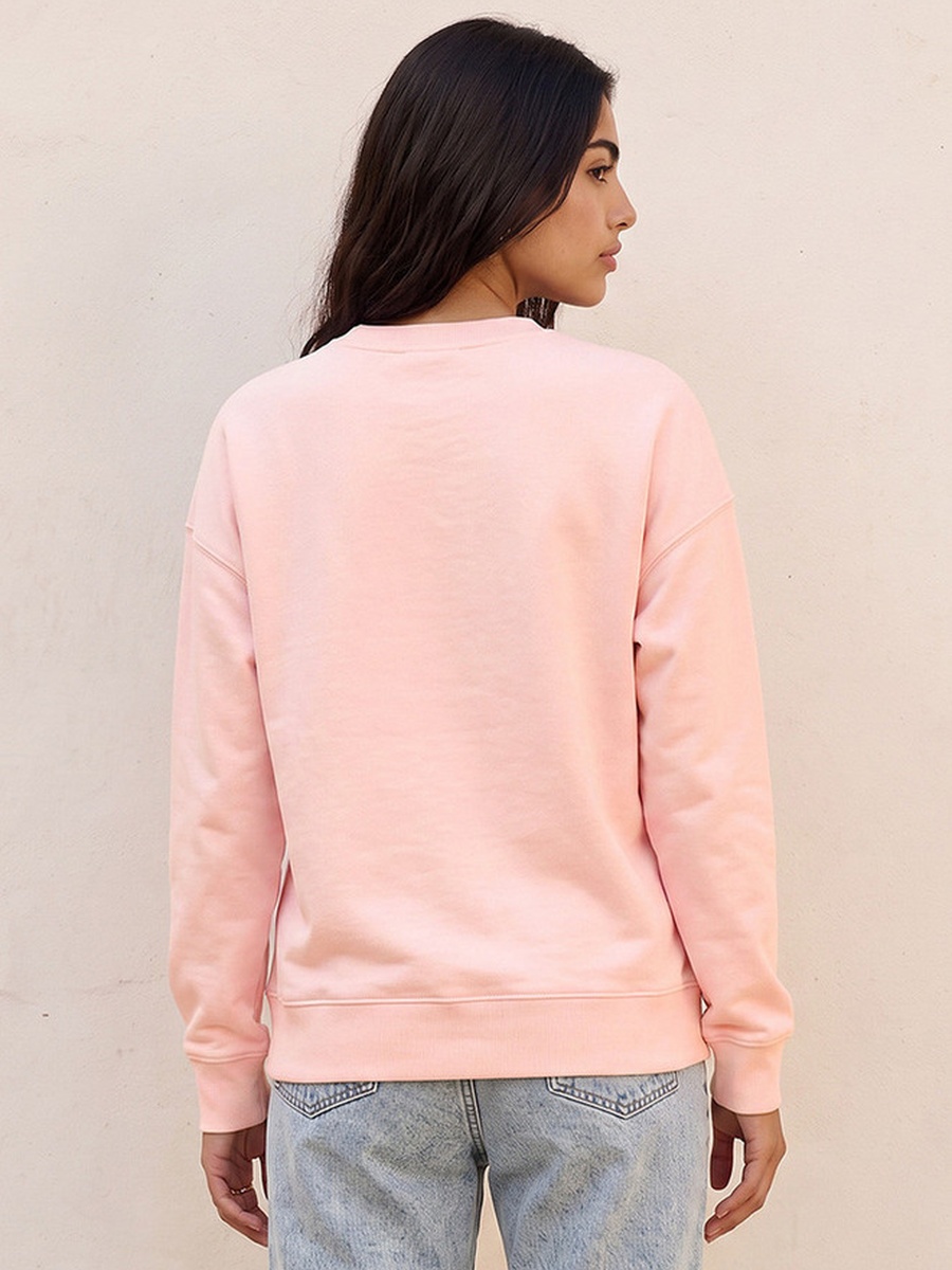 Sweatshirt with Drop Shoulder