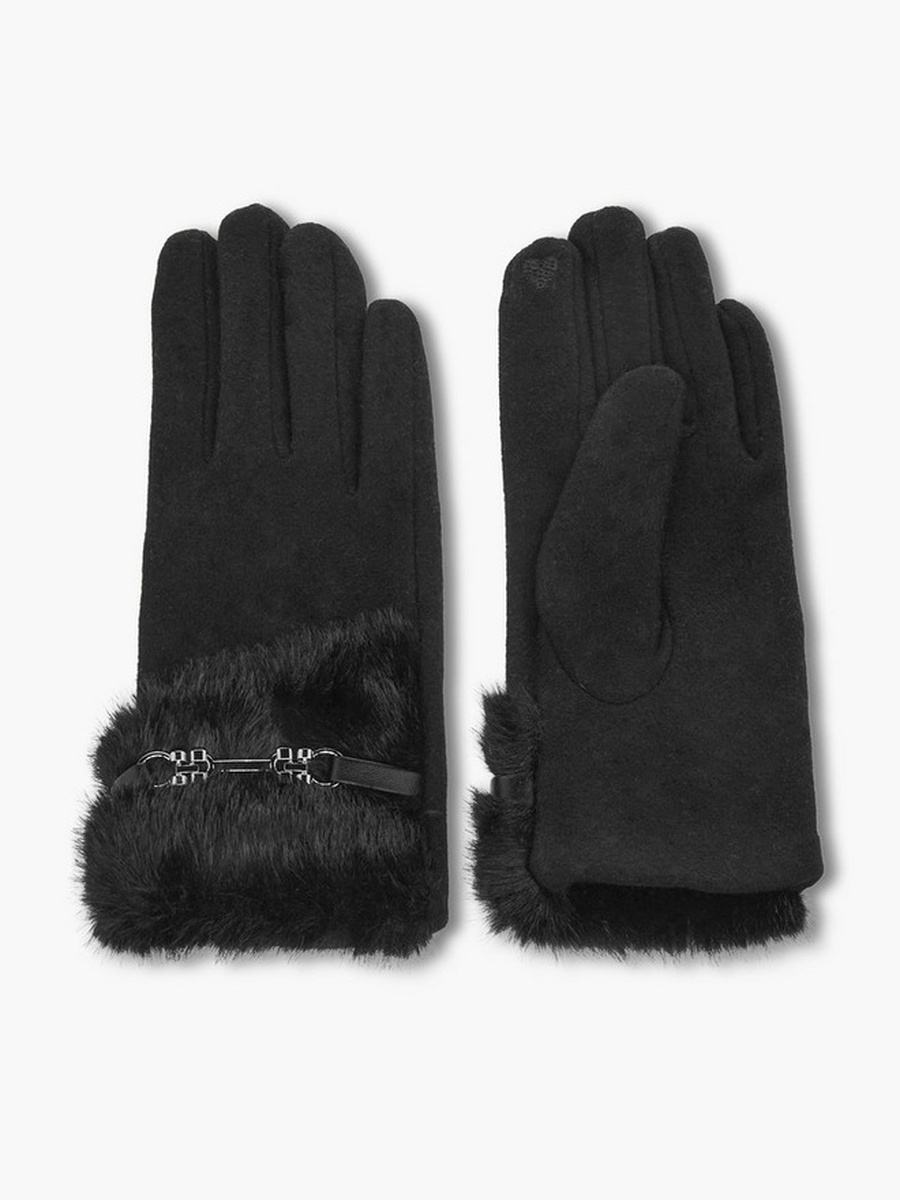 Fur Trim Gloves