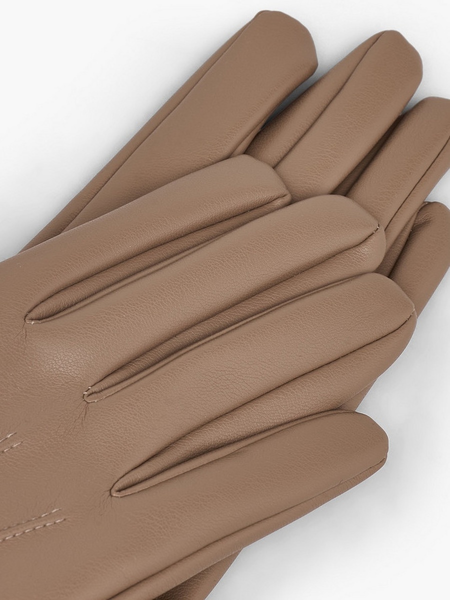 Plush Trim Gloves