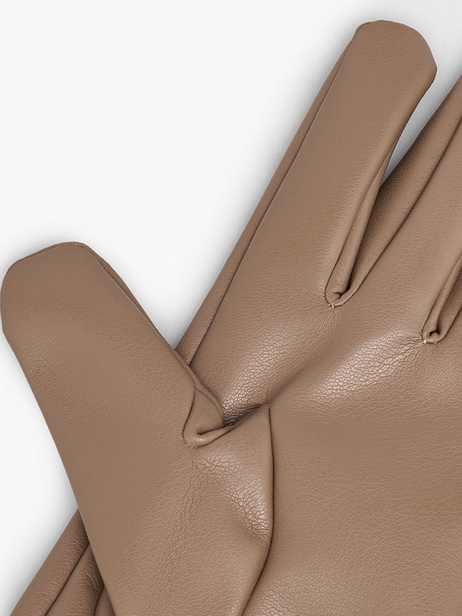 Plush Trim Gloves