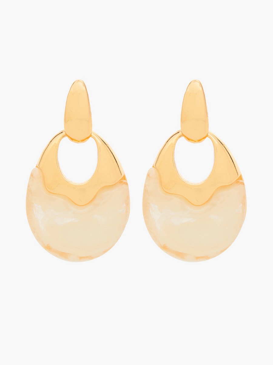 Drop Earrings with Pushback Closure