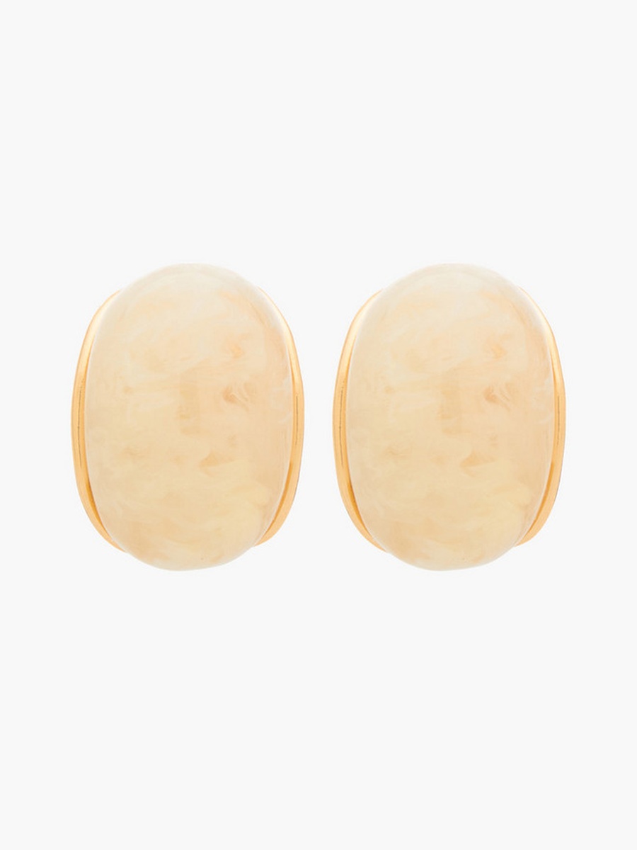 Stud Earrings with Pushback Closure
