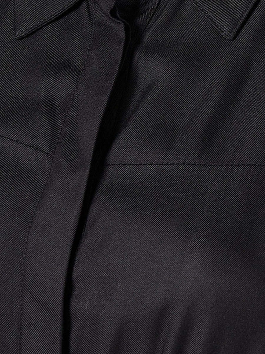 Midi Shirt Dress with Belt