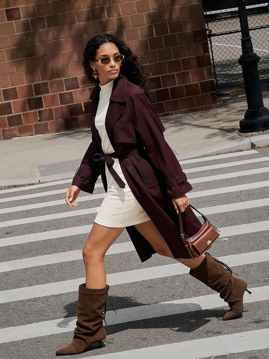 Long Trench Coat