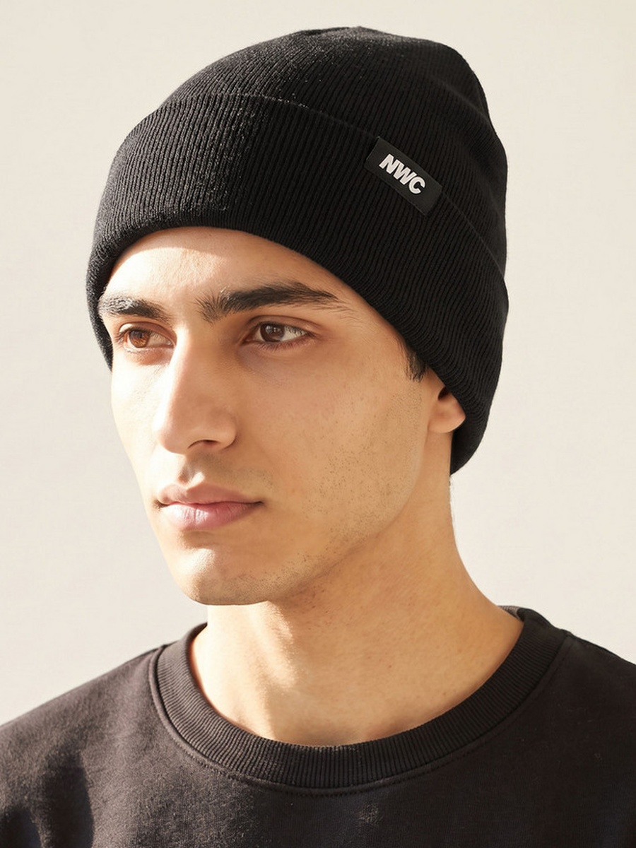 Men Beanie with Texture - Set of 3