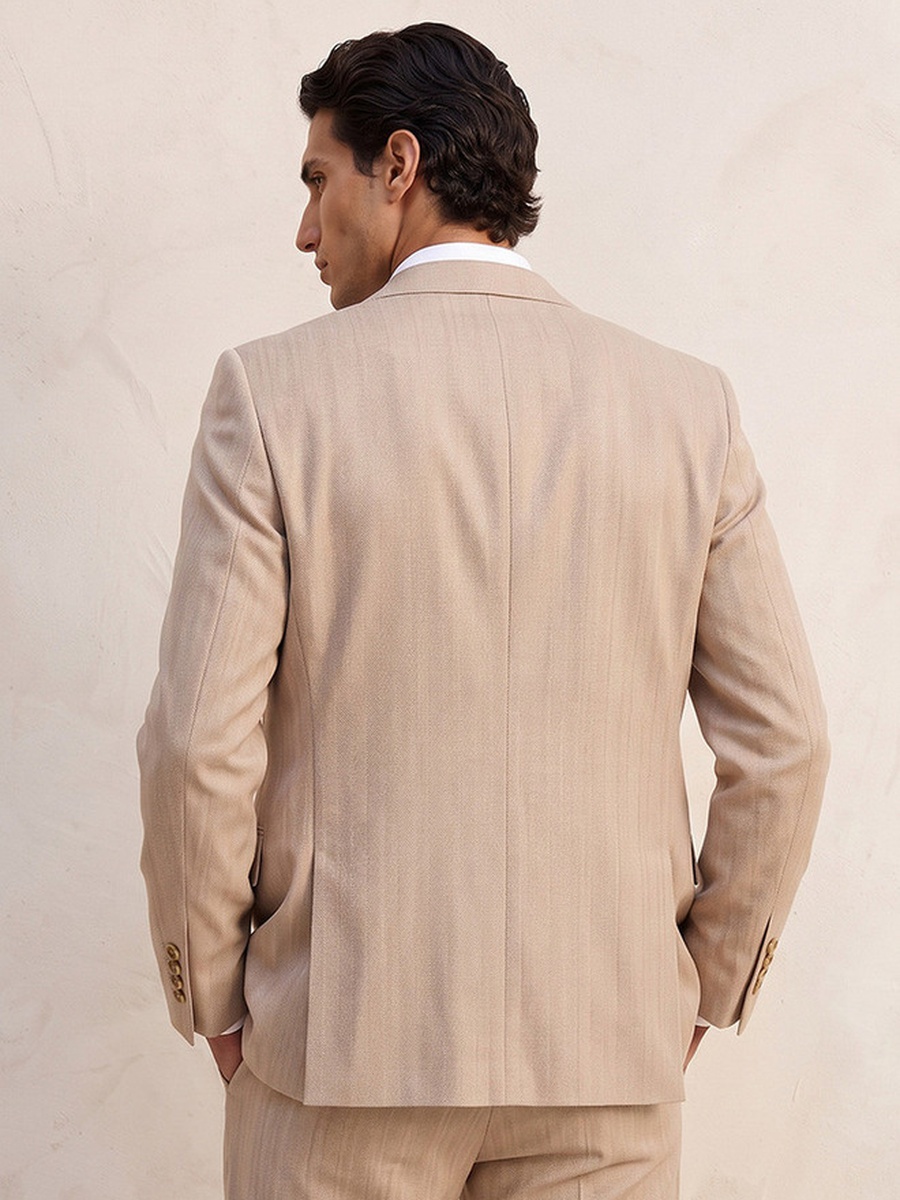 Regular Fit Textured Blazer