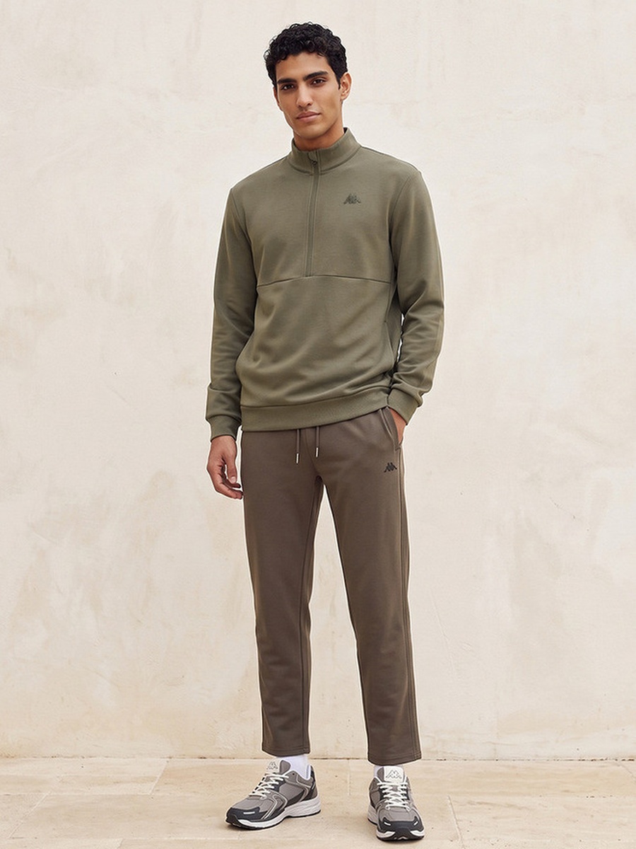 2-Way Stretch Half Zip Sweatshirt
