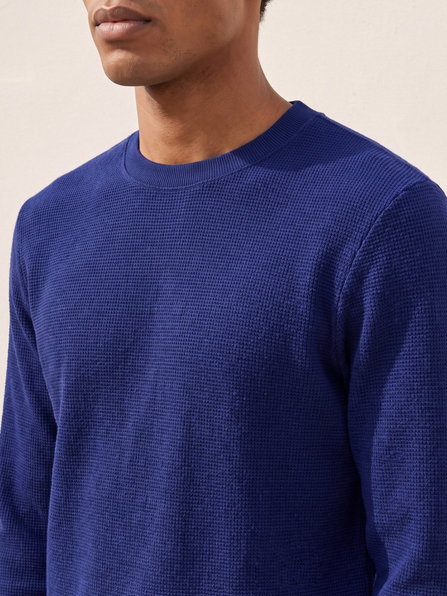 Textured Sweatshirt