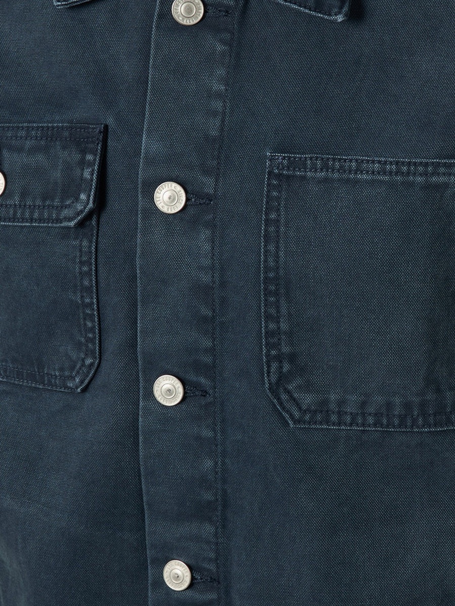 Cotton Jacket with Flap Pockets