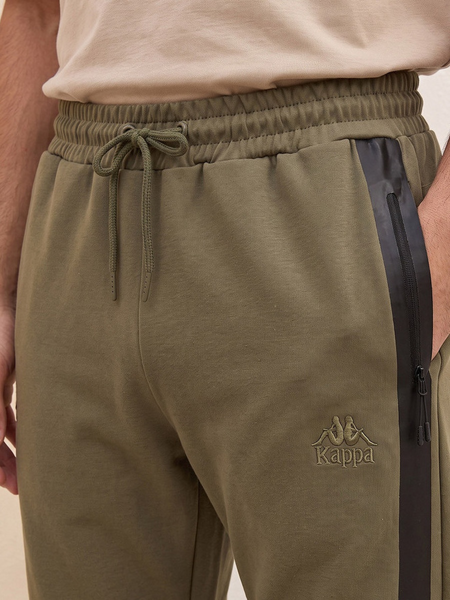 Panelled Heat Sealed Zipper Joggers