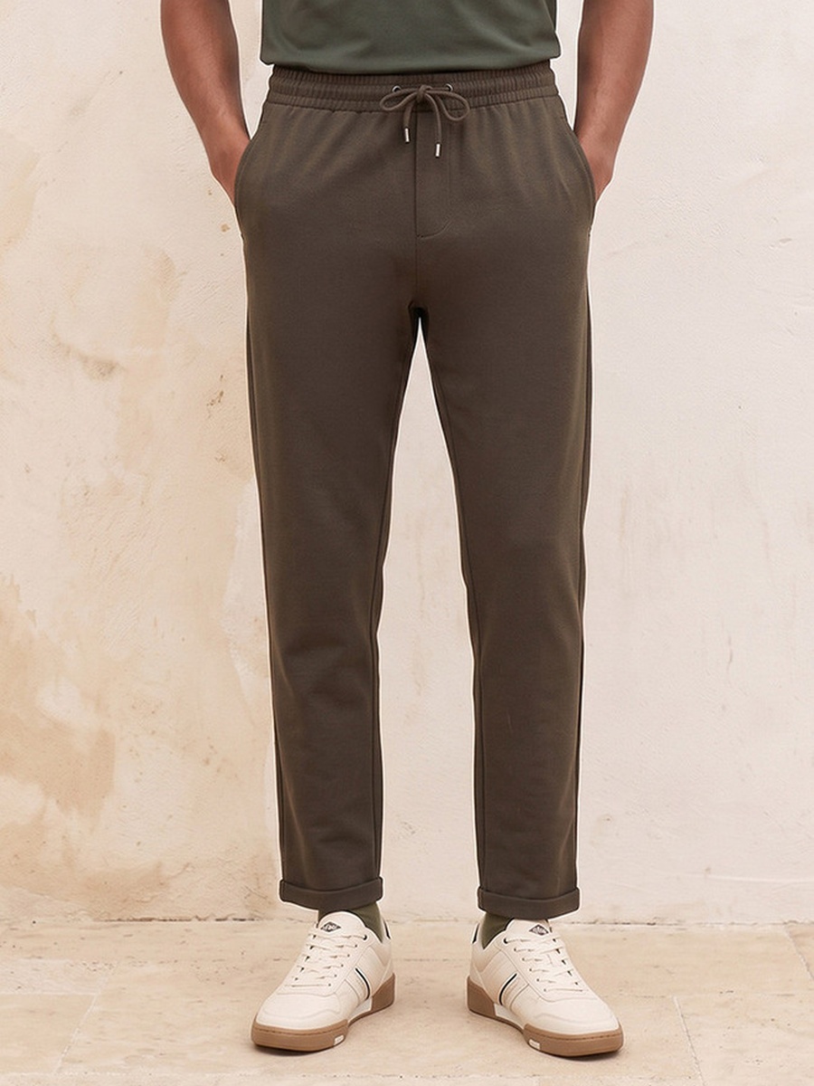 Relaxed Fit Pique Pants