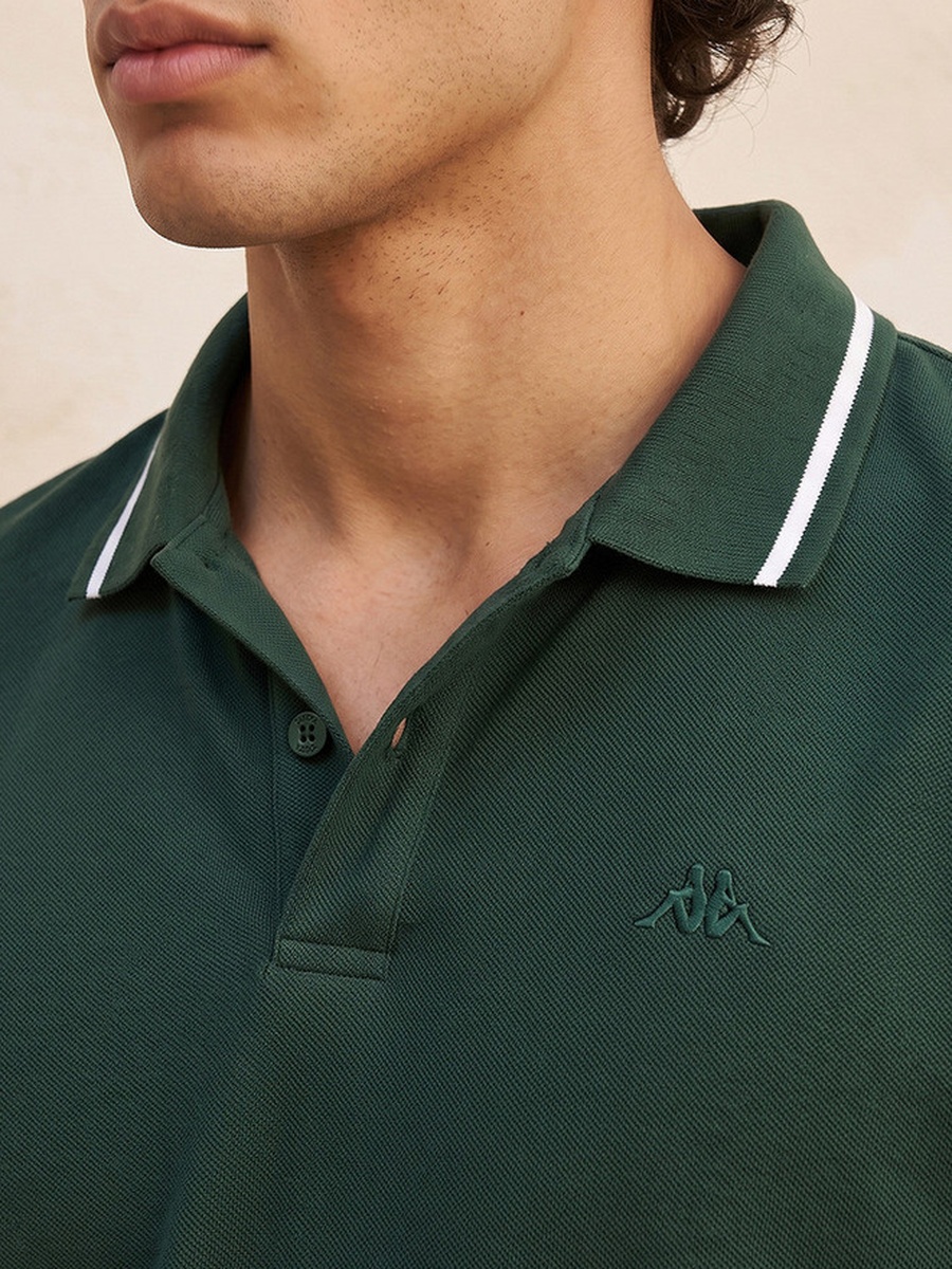 Tipped Collar Polo T-Shirt