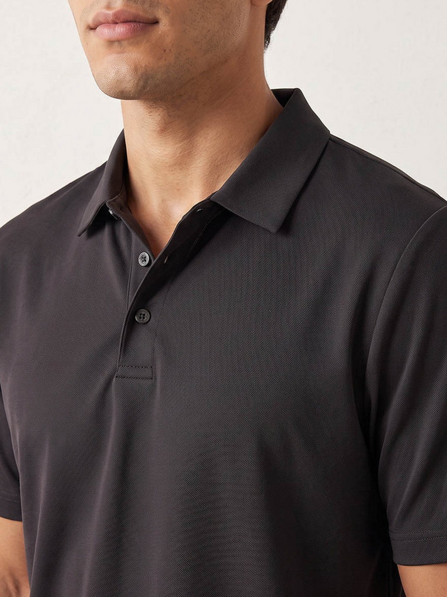 2 Way Stretch Polo T-Shirt