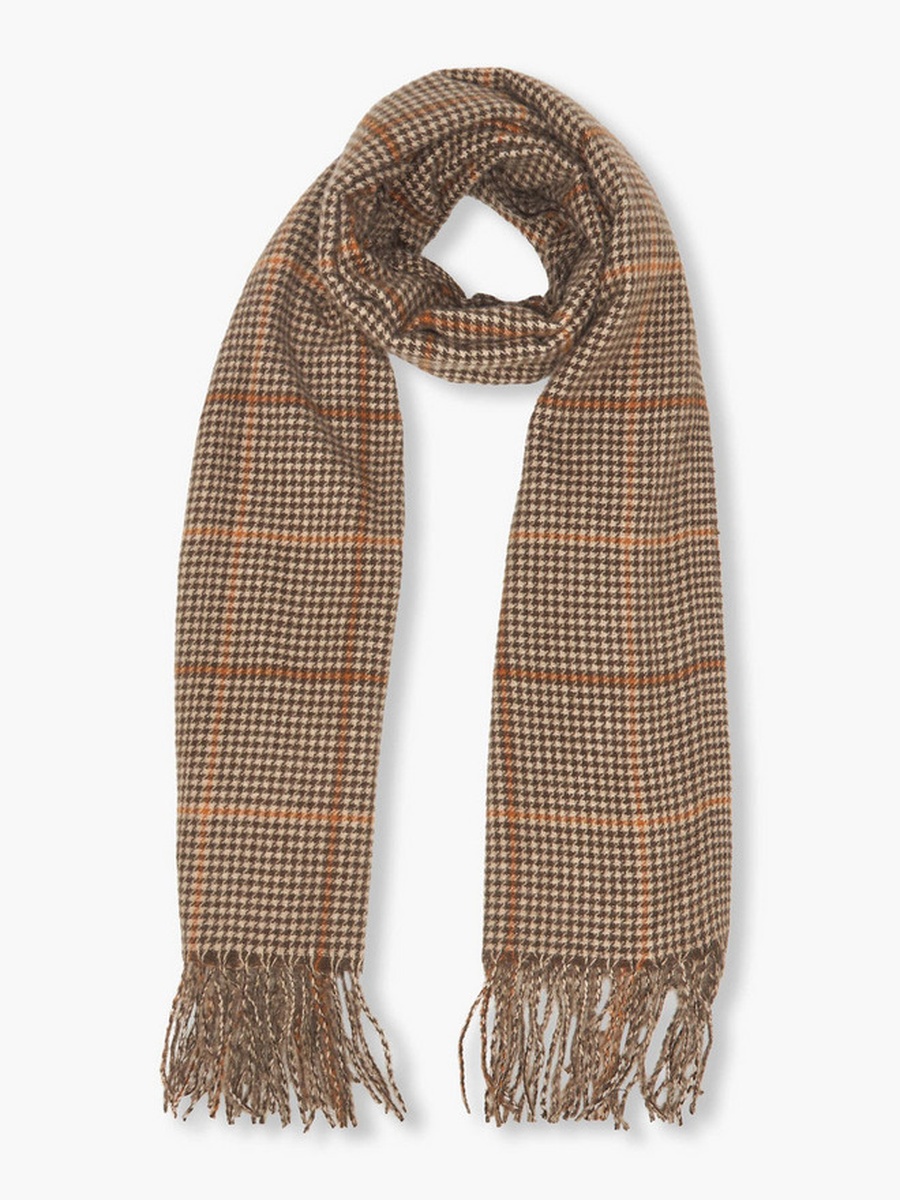 Checked Scarf