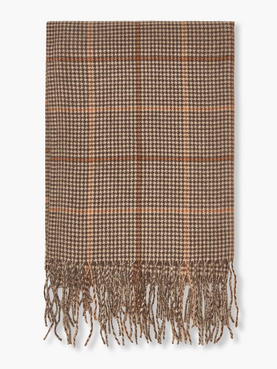 Checked Scarf
