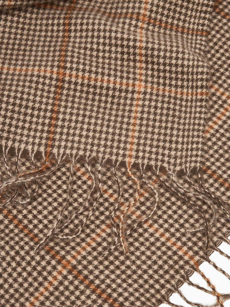 Checked Scarf