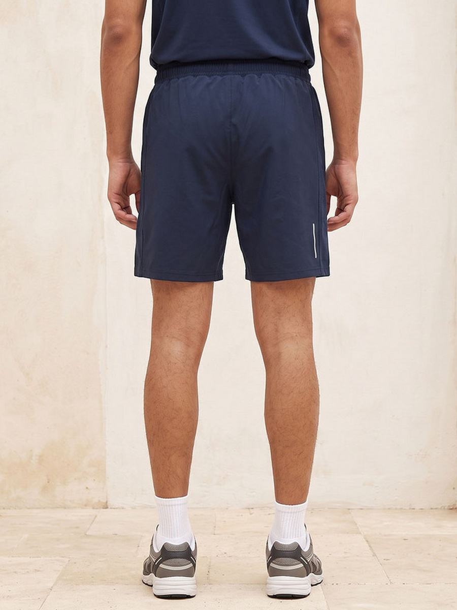 Logo Mesh Panel Shorts