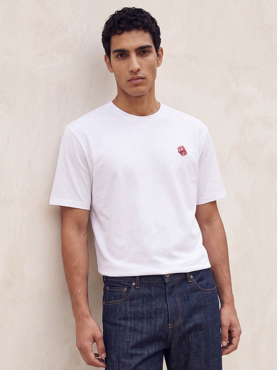 Crew Neck Short Sleeves Graphic Print T-Shirt