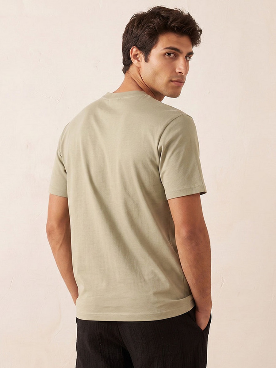 Relaxed Fit Crew Neck Short Sleeves T-Shirt