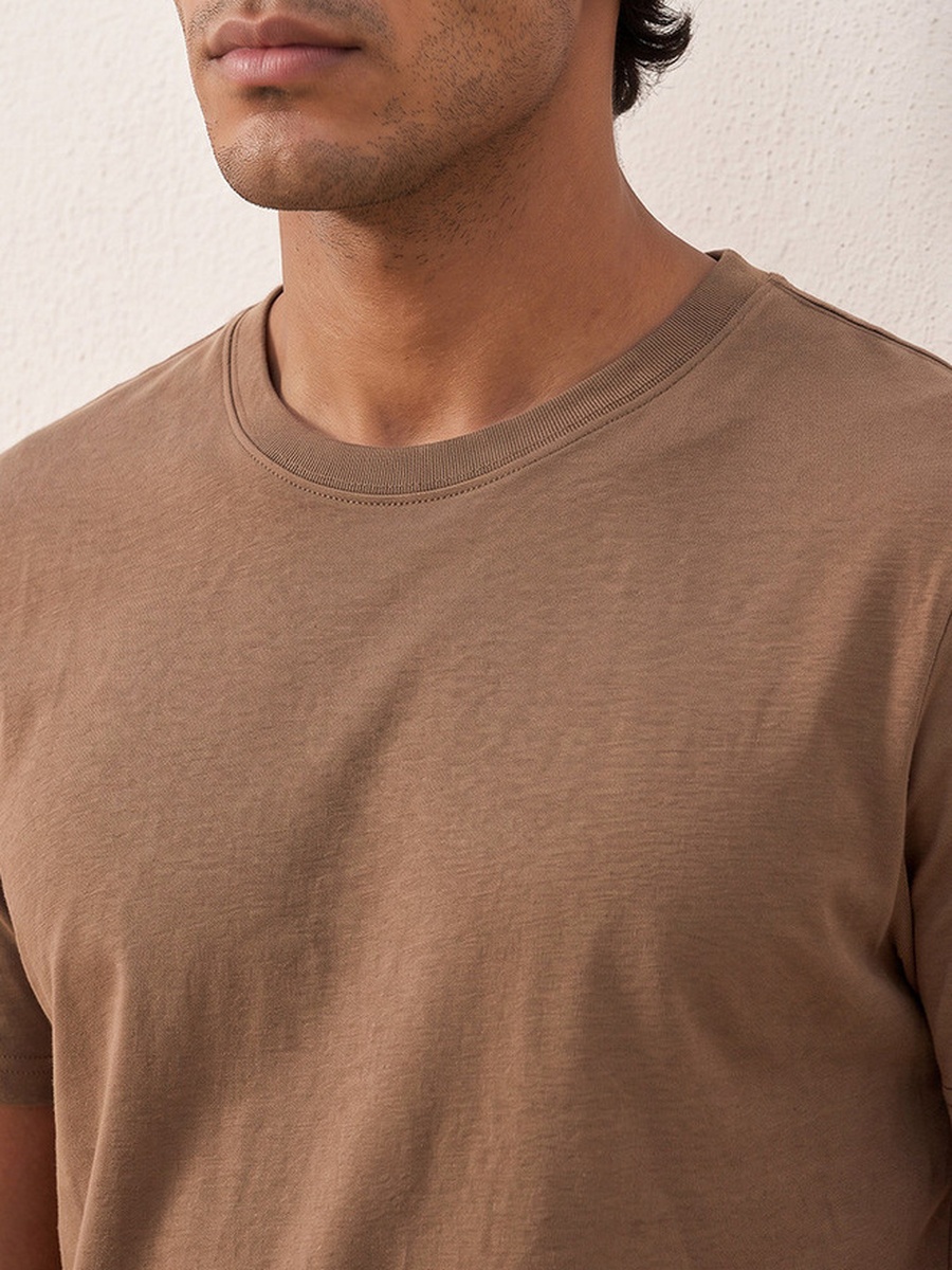 Cotton Crew Neck T-Shirt