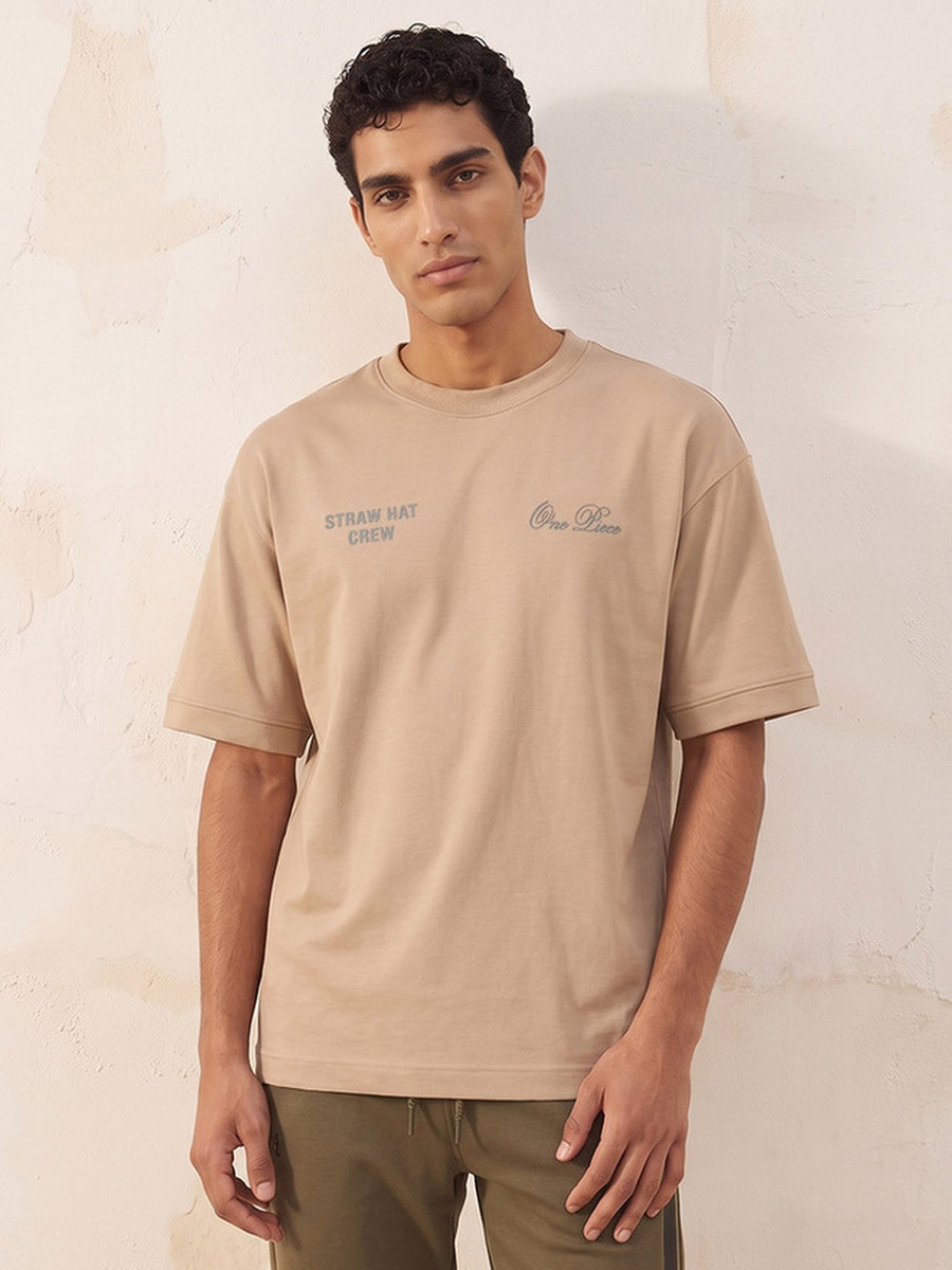 Luffy Crew Neck Short Sleeves T-Shirt