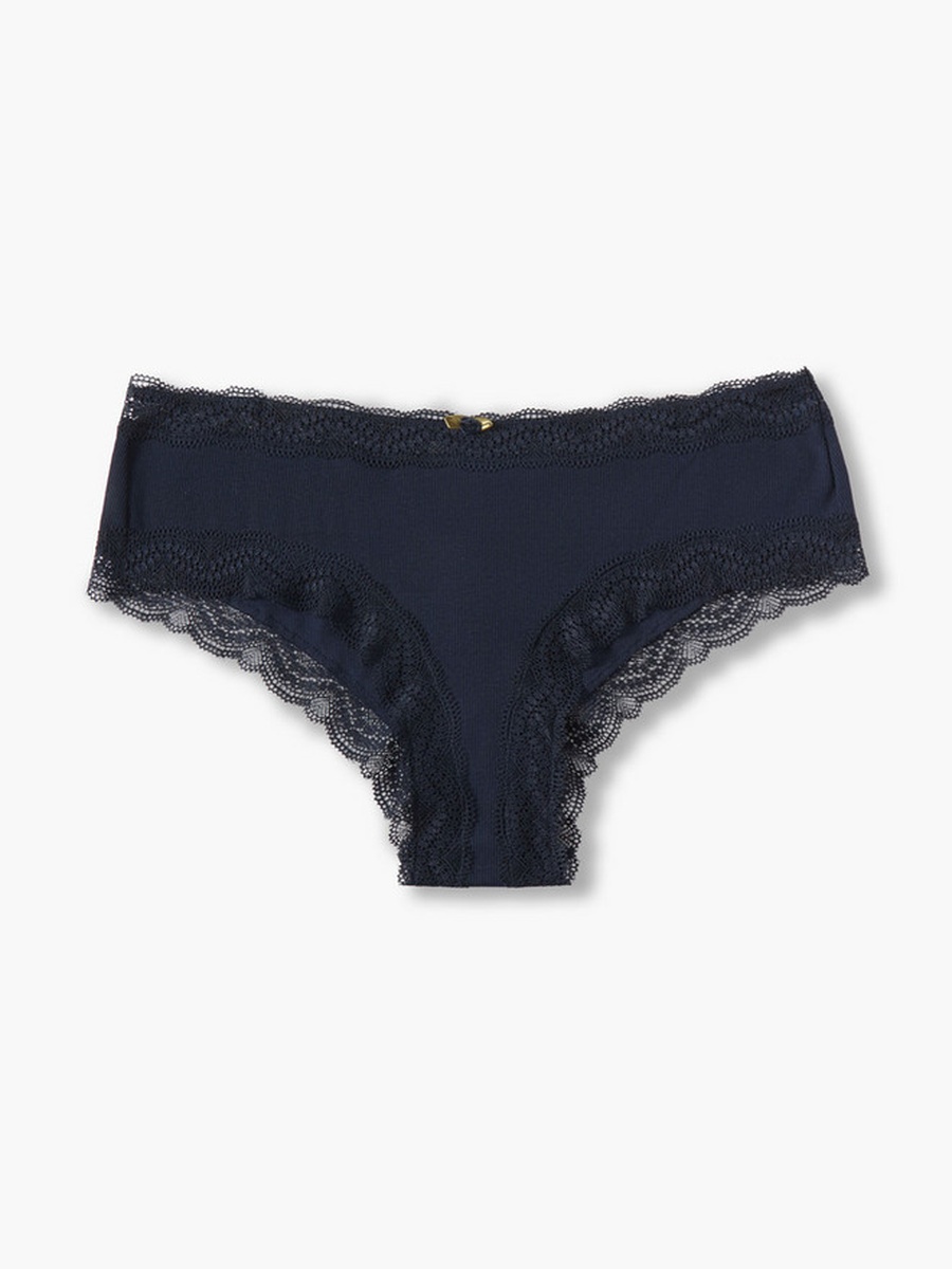 Pack of 2 - Lace Trim Cheekster Briefs