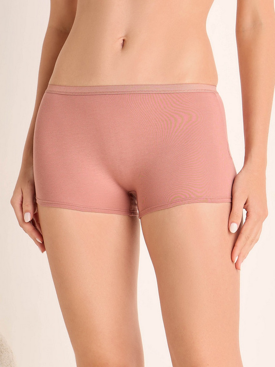 Pack of 5 Elastic Waist Boyshort Briefs