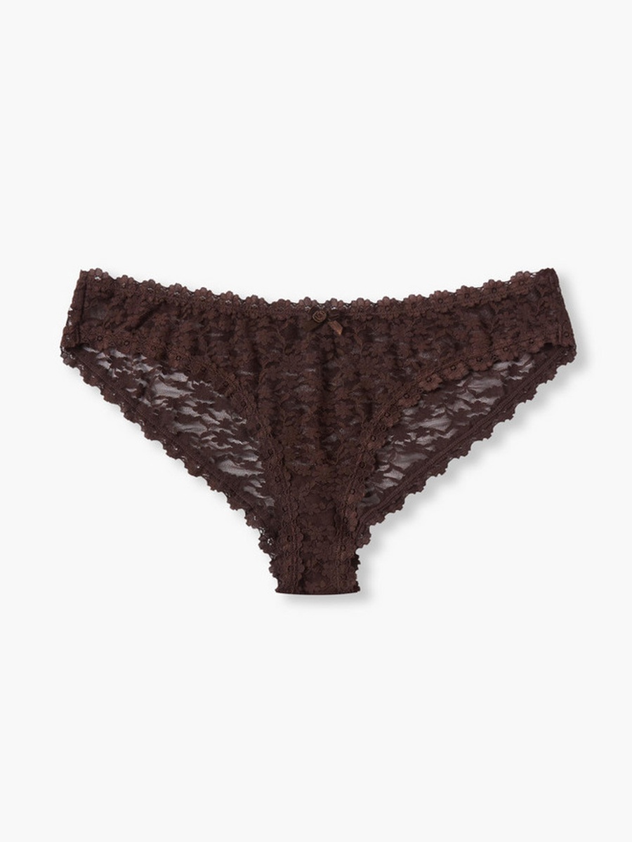 Lace Trim Bikini Briefs