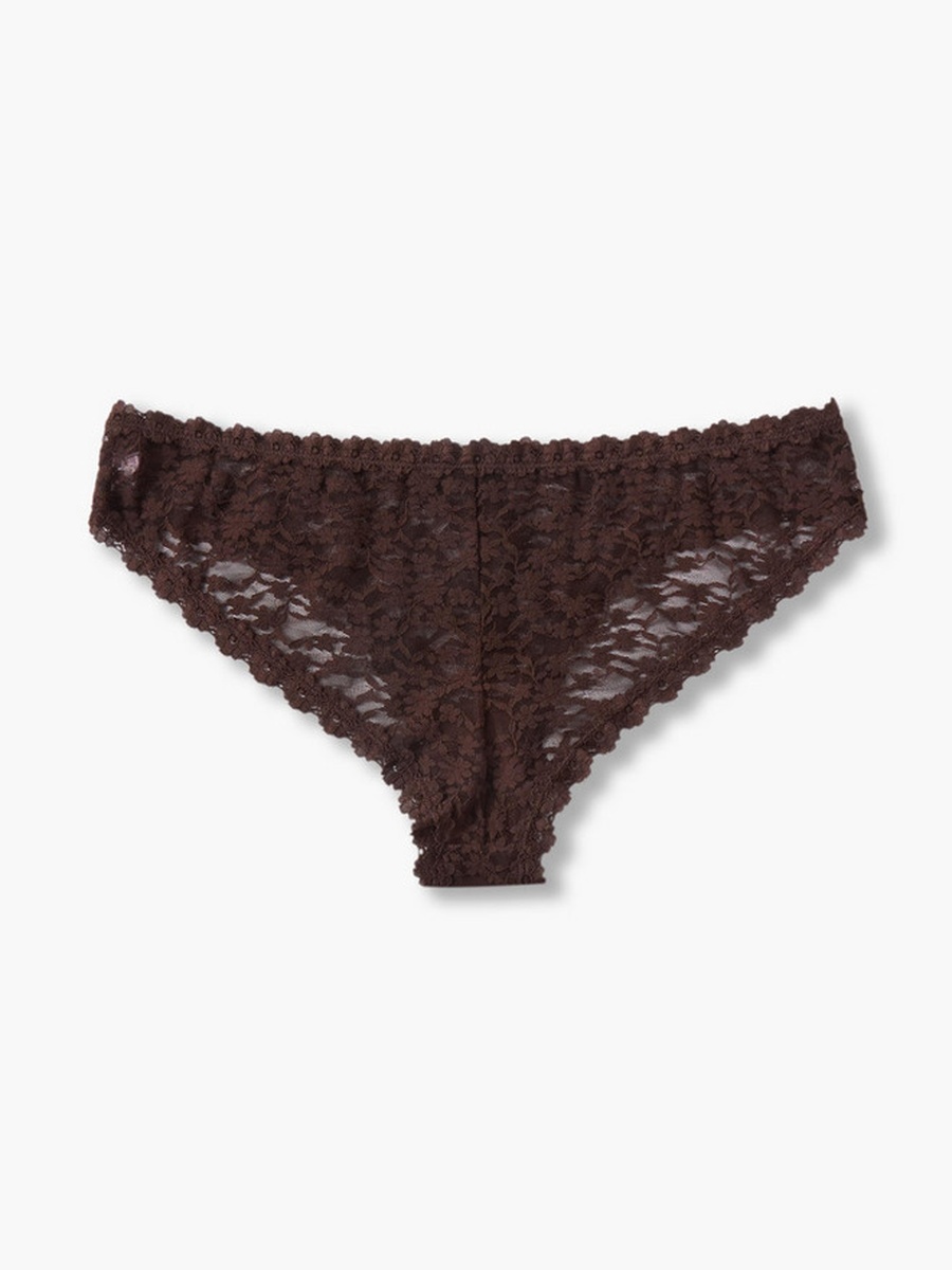 Lace Trim Bikini Briefs