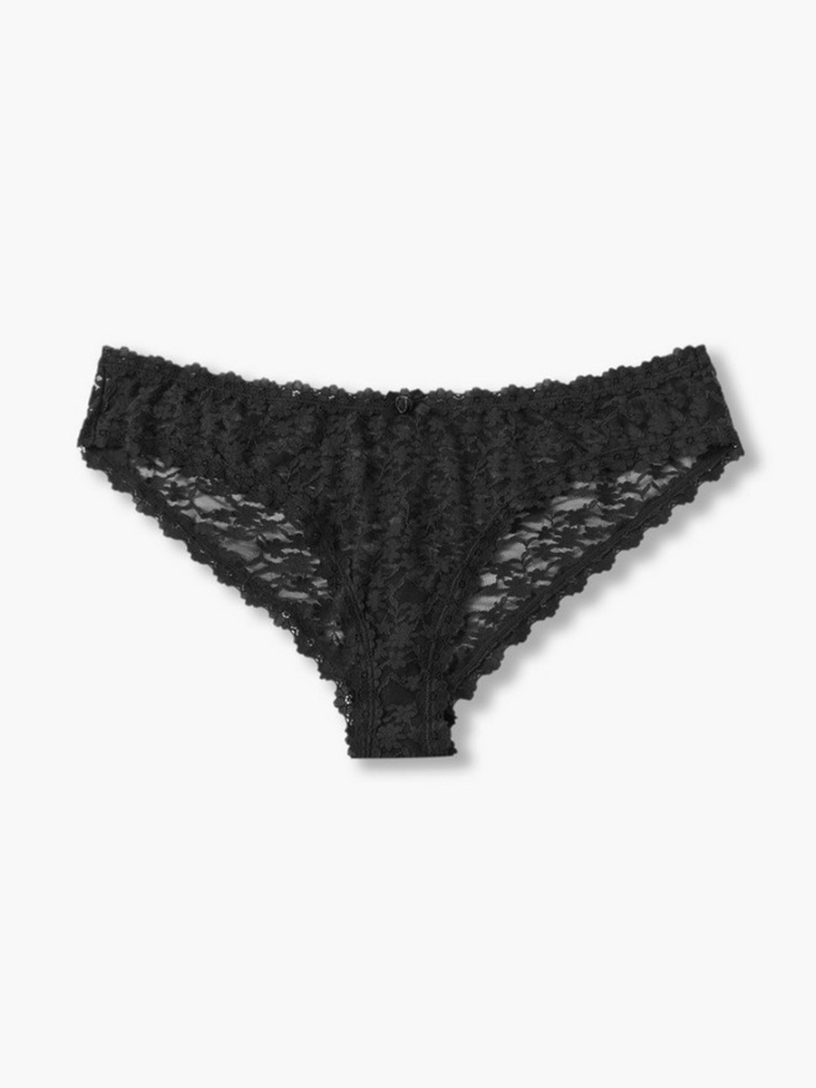 Lace Trim Bikini Briefs