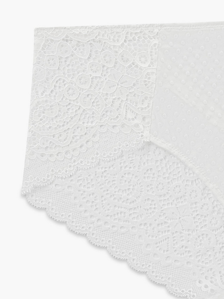 Lace Trim Full Briefs