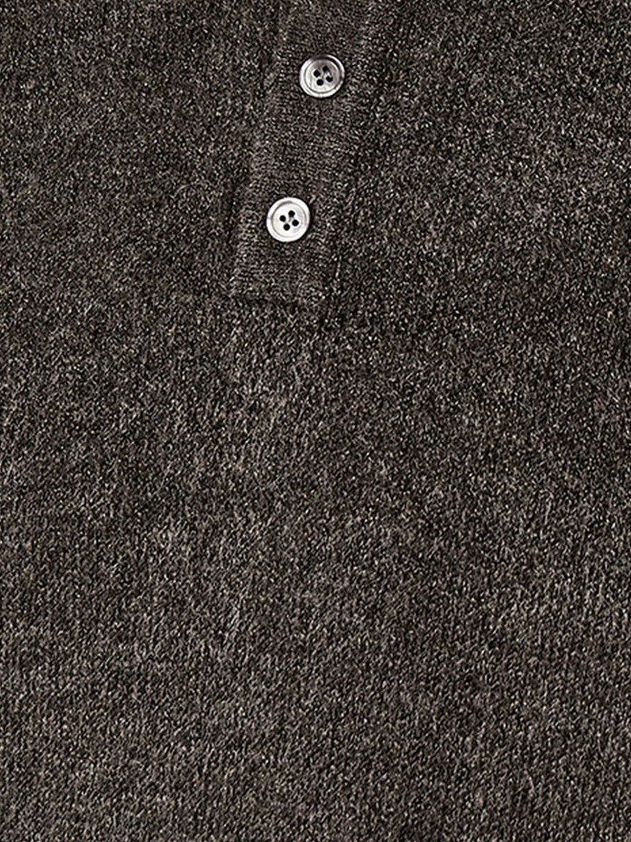 Collared Textured Sweater