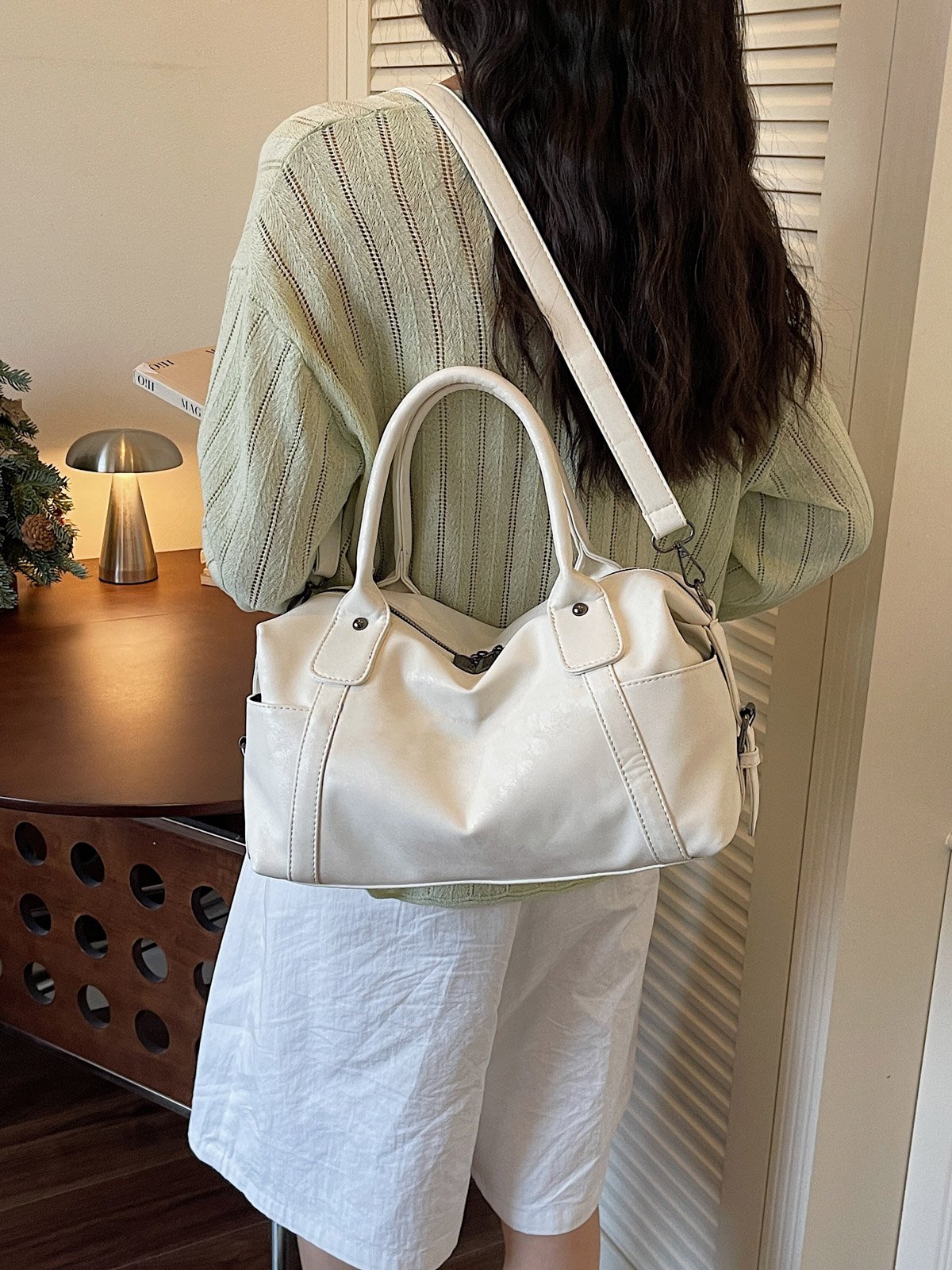 Off-White Bowling Shoulder Bag